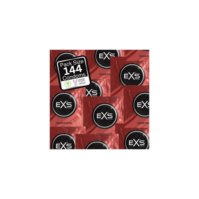 EXS Préservatifs Chauffant 54mm x144